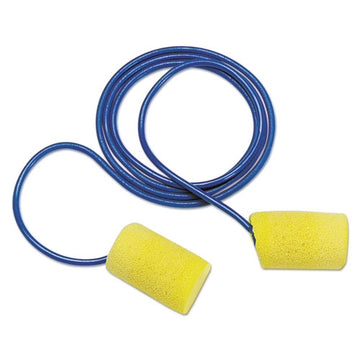 3M™ E·a·r Classic Earplugs, Corded, Pvc Foam, Yellow, 200 Pairs freeshipping - TVN Wholesale